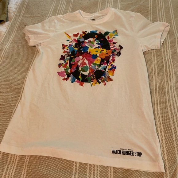 michael kors watch hunger stop t shirt